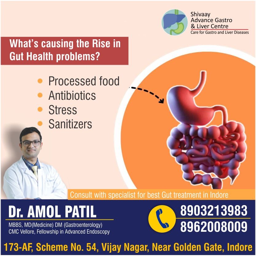 Best Doctor for Gut Issue Treatment in Indore 
