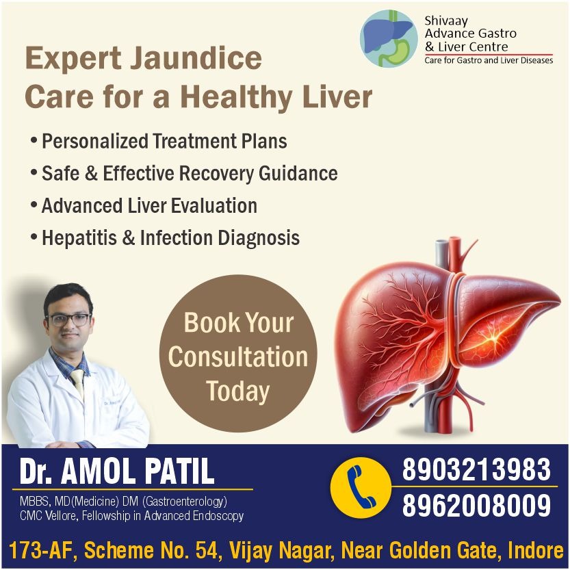 Best Doctor for Jaundice Treatment in Indore