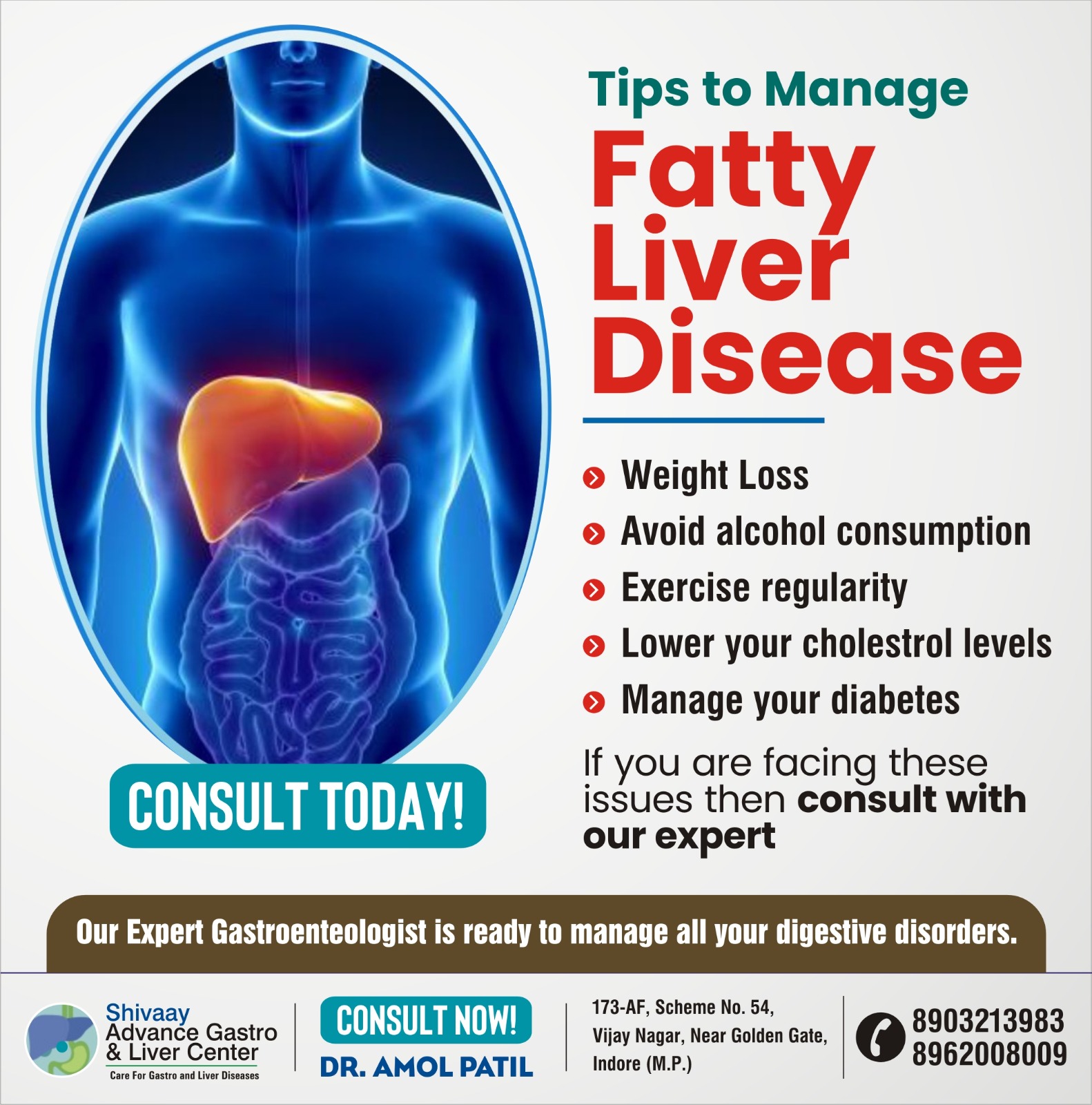 Best Doctor for Fatty Liver Treatment In Indore