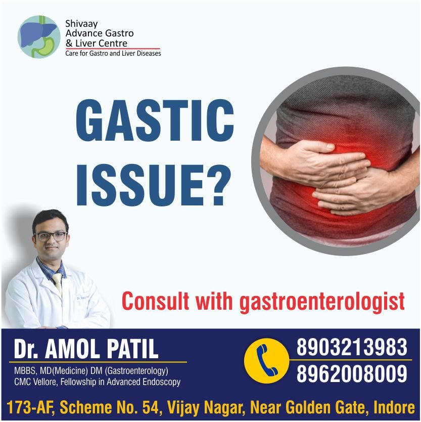 Best Doctor for Gastic Issue in Vijaynagar Indore 