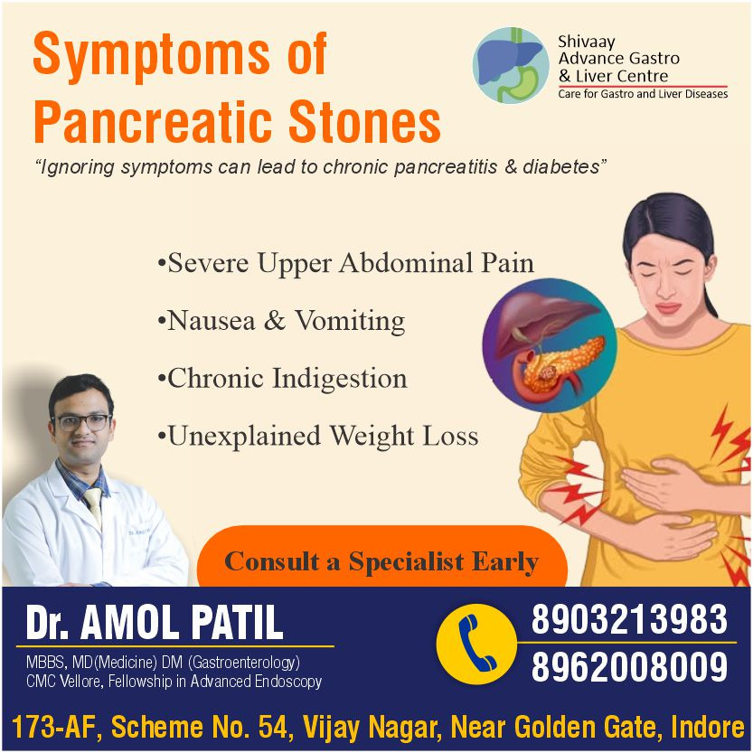 Best Doctor for Pancreatic Stones Treatment in Indore