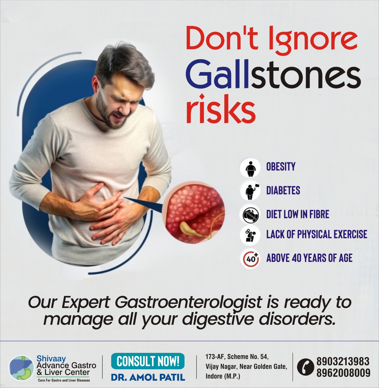 Best Doctor for Gallstones in Indore