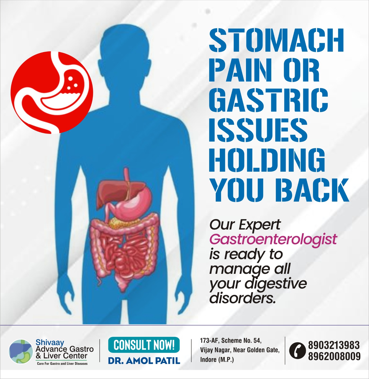 Best Doctor for Gastric Issues in Indore 
